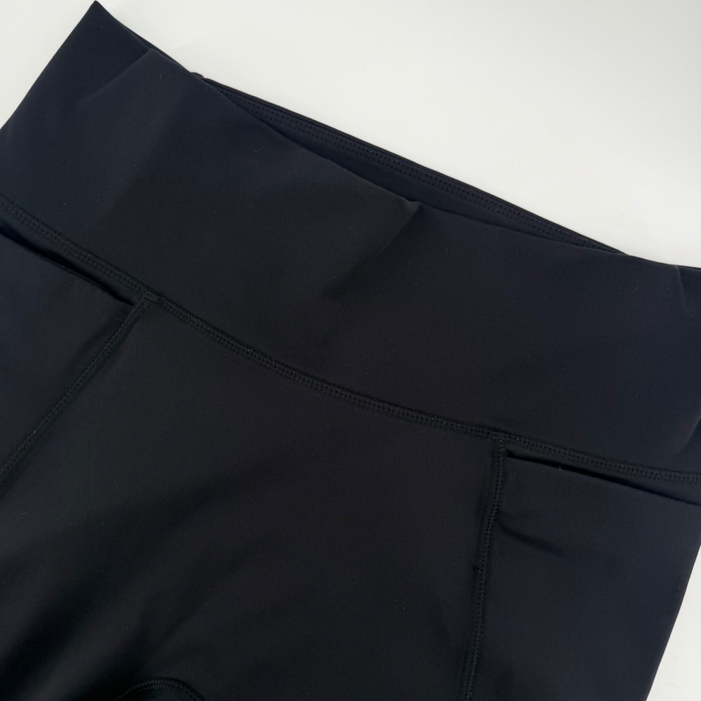 Fabletics Leggings Womens S Black Moto Ribbed High Rise Pocket Athletic Yoga